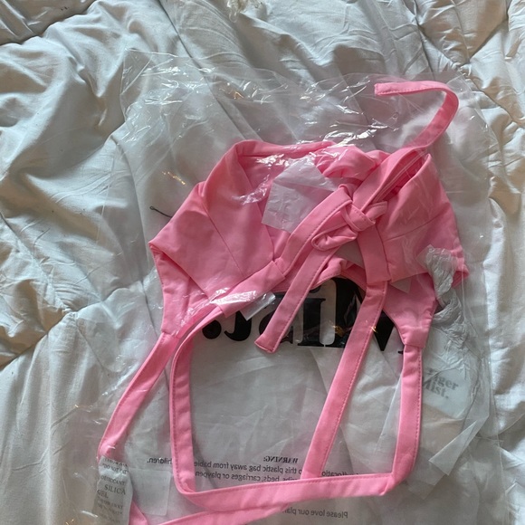 Tiger mist pink floss crop top - Picture 6 of 6